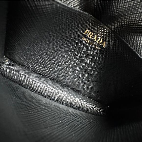 Prada Vitello Move Love Card Wallet Saffiano Leather - Picture 7 of 9